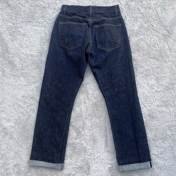 Imogene and Willie Denim Men’s Henry Selvedge Jeans Dark Blue 28X30 Raw Hem READ - Picture 9 of 10